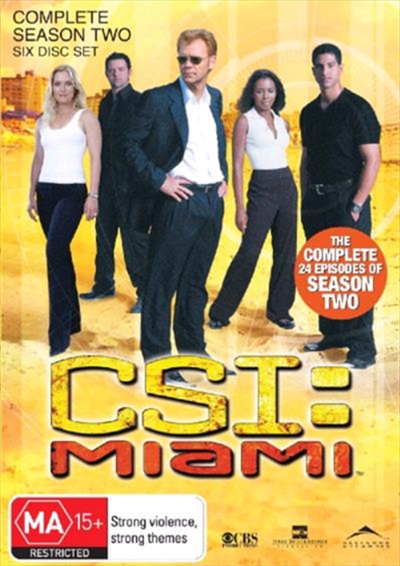 Buy Csi Miami Season On Dvd Sanity