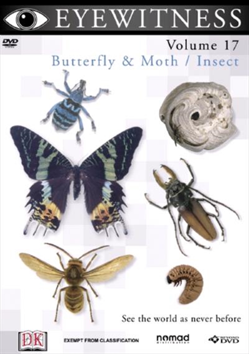 Eyewitness - Vol 17 - Butterfly and Moth / Insect/Product Detail/Education