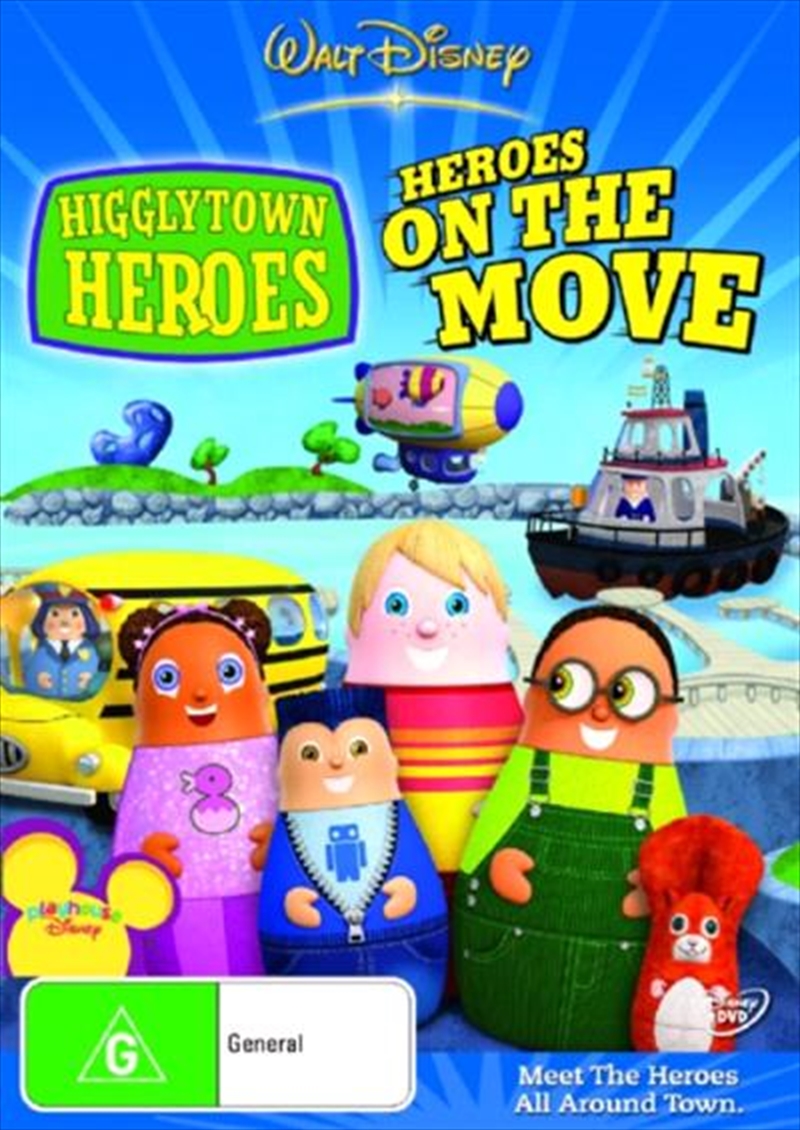 Higglytown Heroes - Vol 02 - Heroes On The Move/Product Detail/Animated