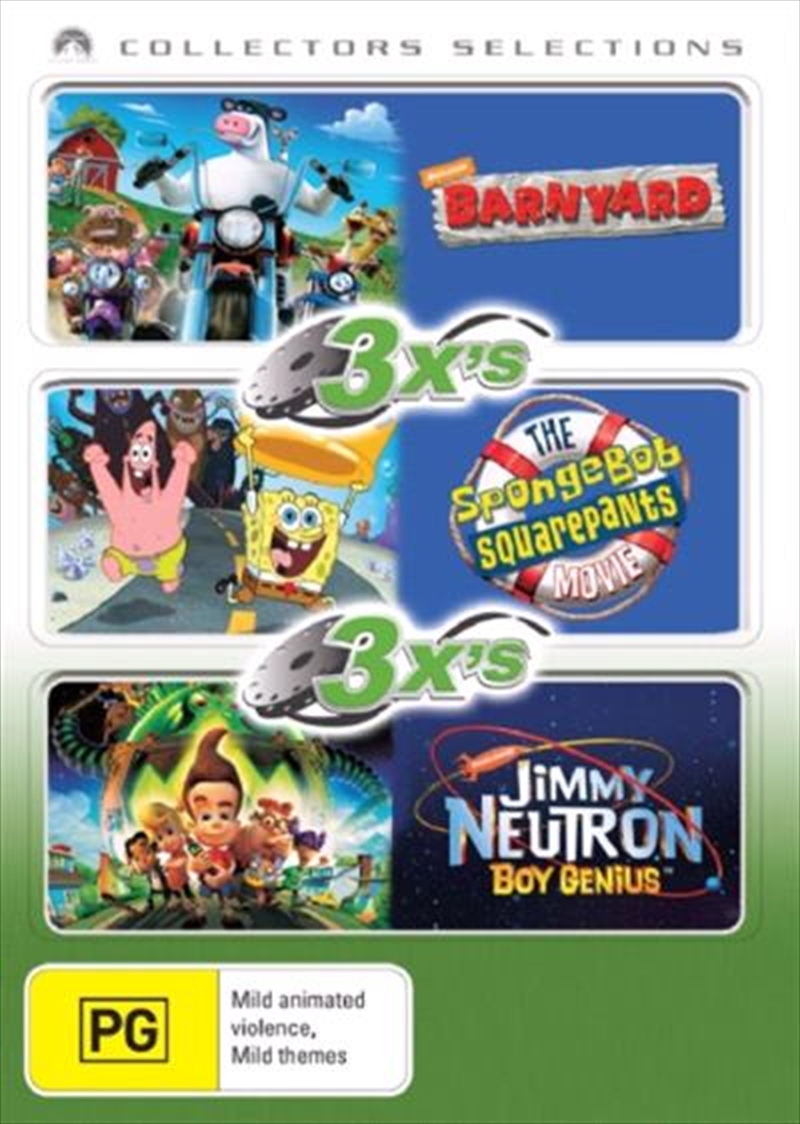 Barnyard / Spongebob - The Movie / Jimmy Neutron Boy Genius - Box Set/Product Detail/Animated