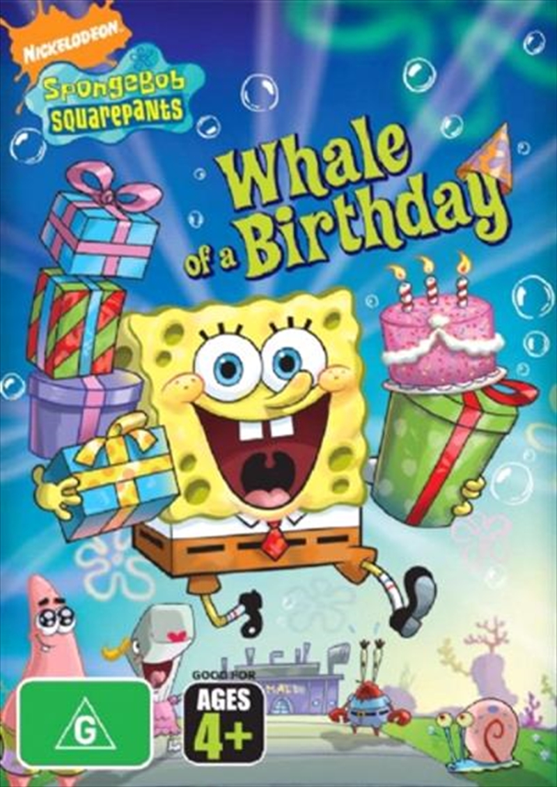 Spongebob Squarepants - Whale Of A Birthday/Product Detail/Nickelodeon