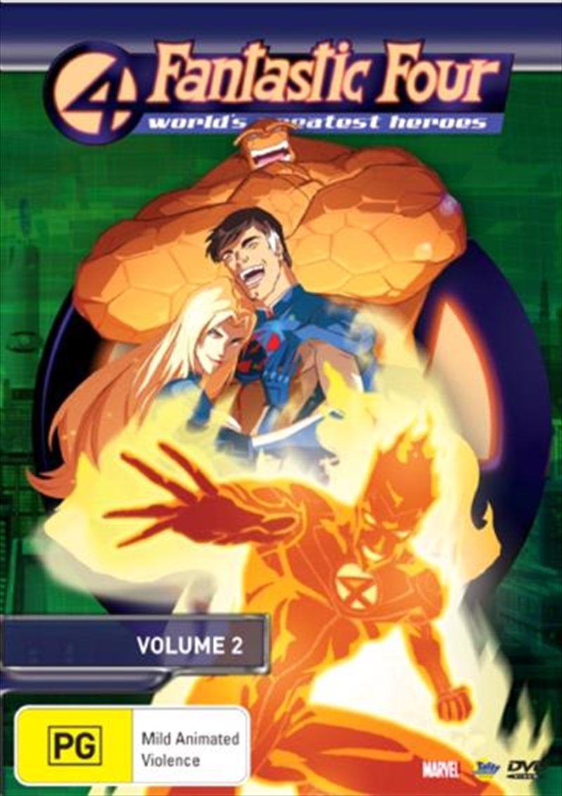 Fantastic Four - World's Greatest Heroes - Vol 02/Product Detail/Animated