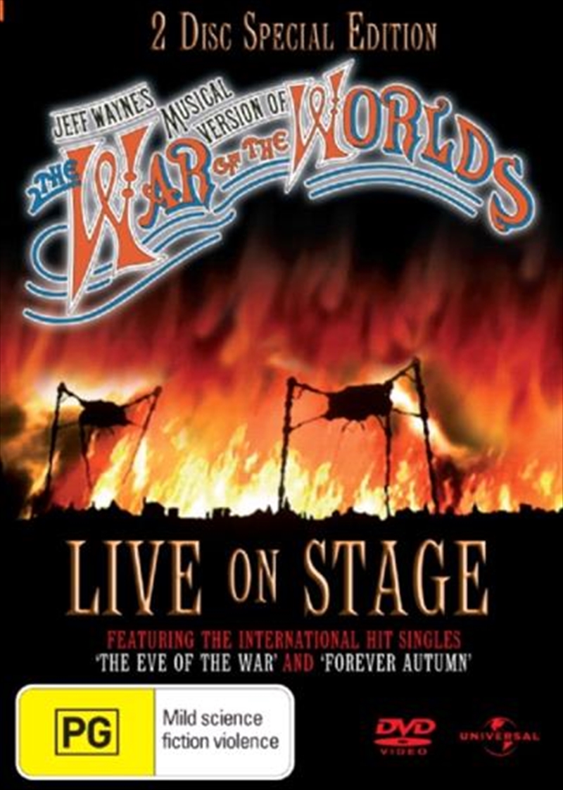 War Of The Worlds, The (Jeff Wayne's Musical Version) - Live On Stage - Special Edition/Product Detail/Musical