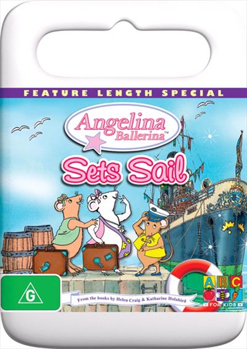 Angelina Ballerina Sets Sail Abc Dvd Sanity