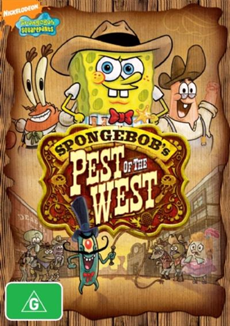 SpongeBob Squarepants - Pest Of The West/Product Detail/Nickelodeon