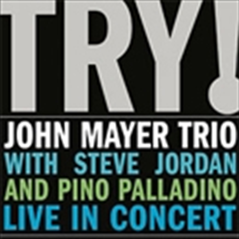 Try John Mayer Trio Live In Co/Product Detail/Rock/Pop