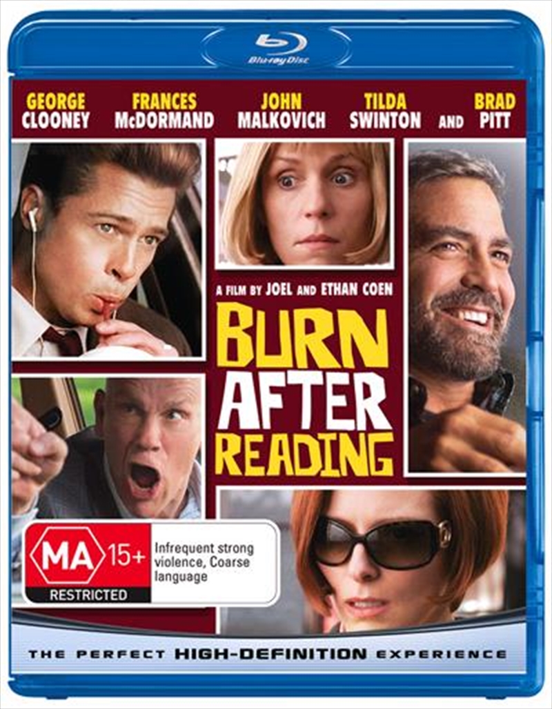 Burn After Reading/Product Detail/Comedy