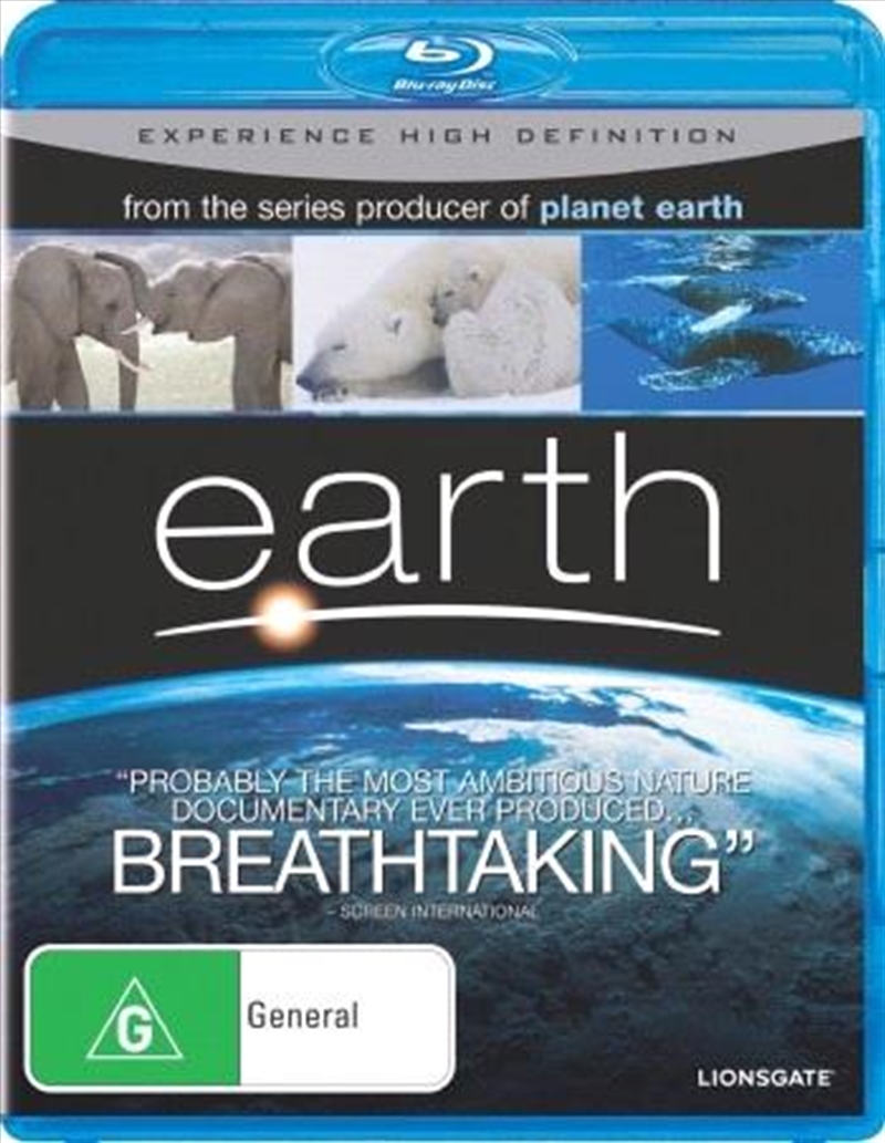 Buy Earth Blu-ray Online 