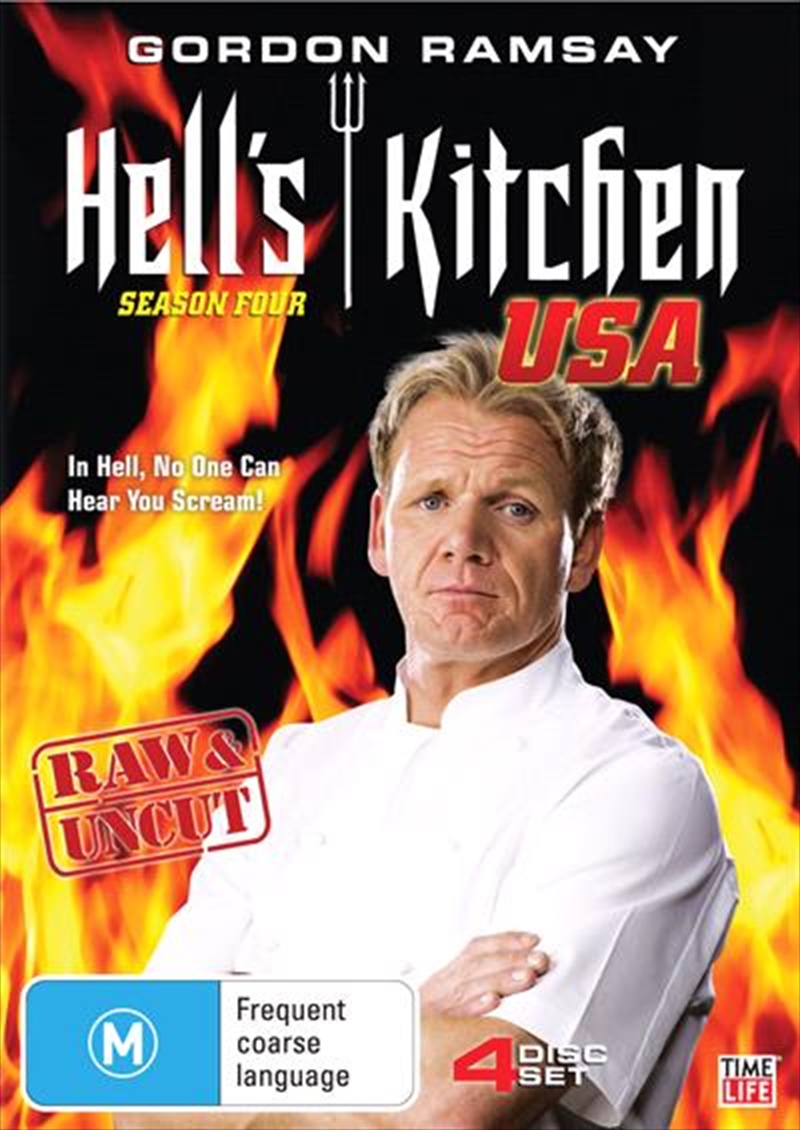 Buy Hell's Kitchen USA - Season 04 (Uncut) DVD Online | Sanity