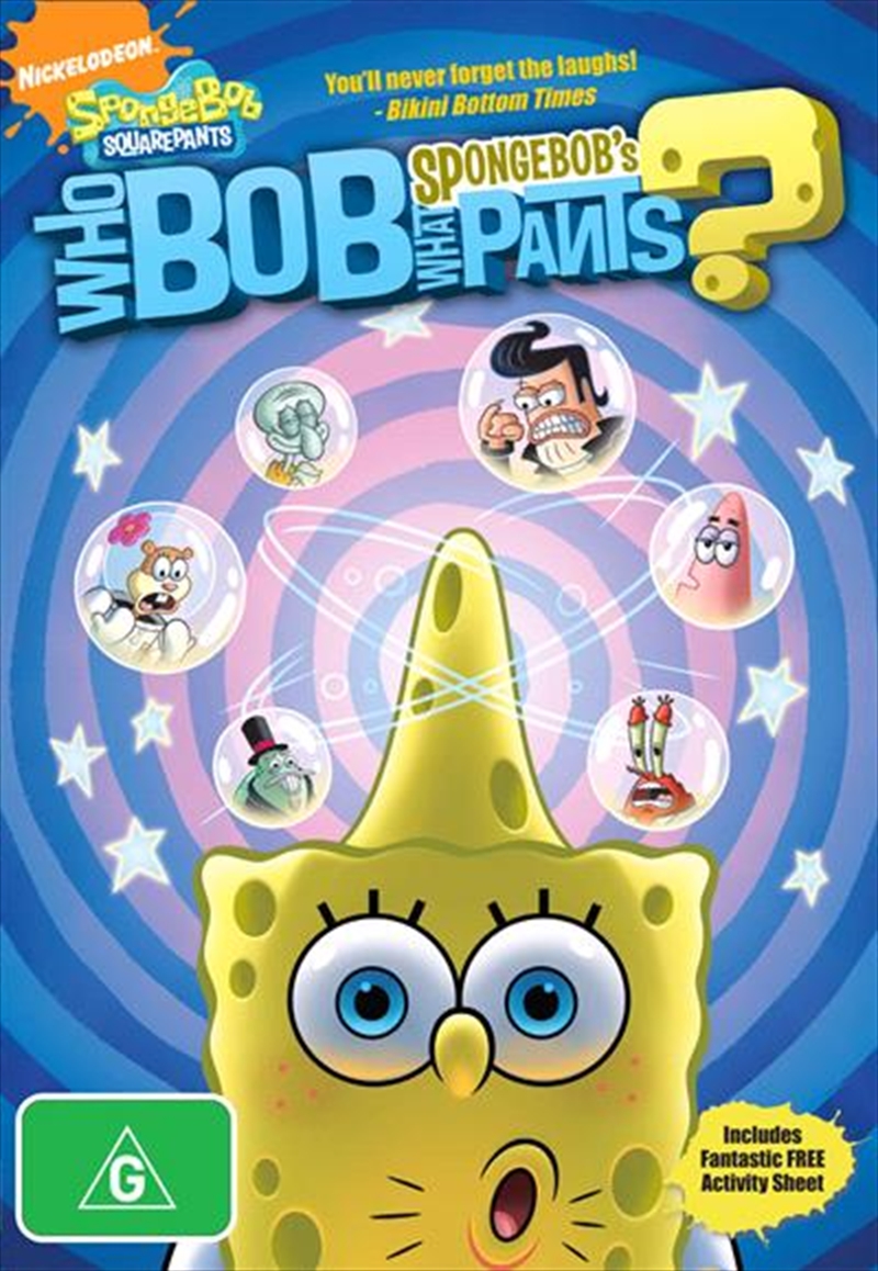 Buy Spongebob Squarepants - Who Bob What Pants Online | Sanity