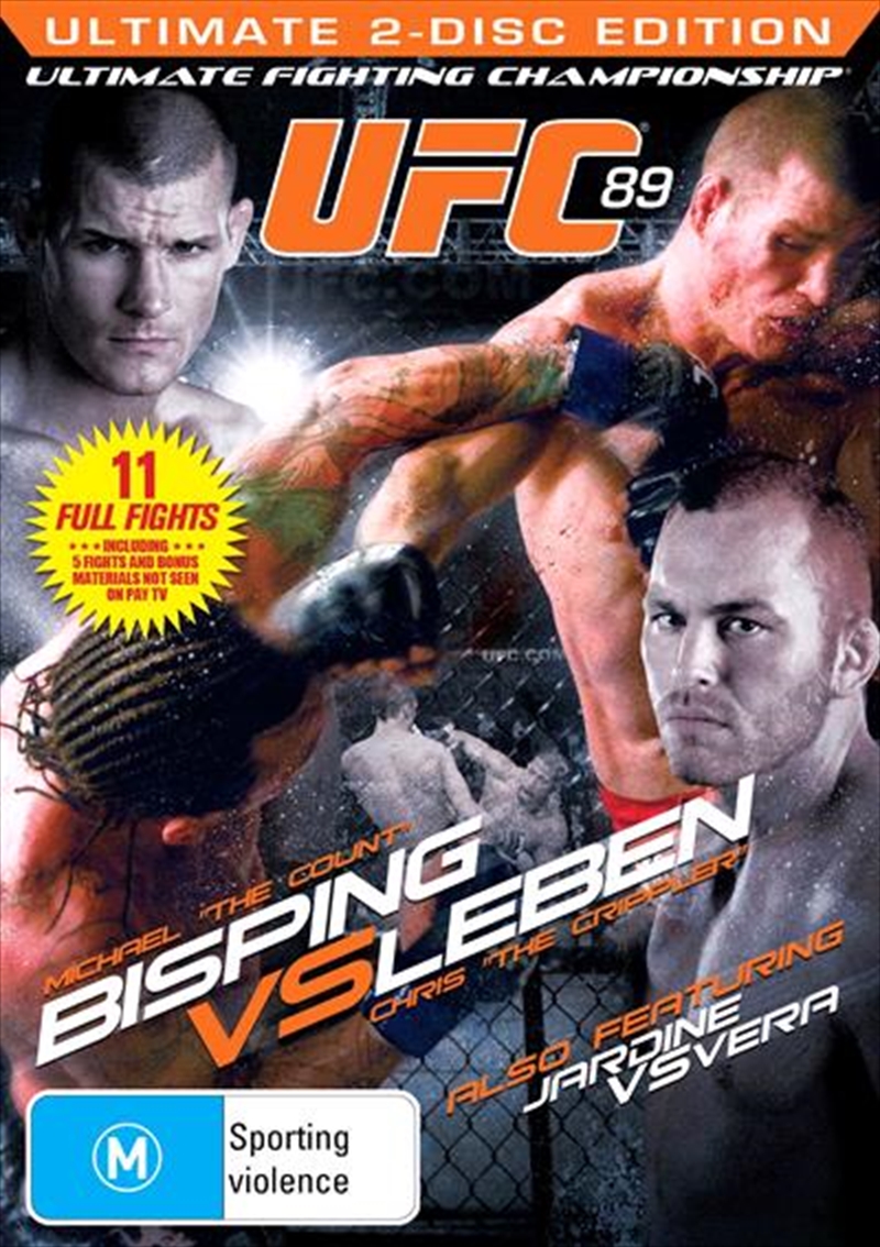 UFC #89: Bisping Vs Leben/Product Detail/Sport