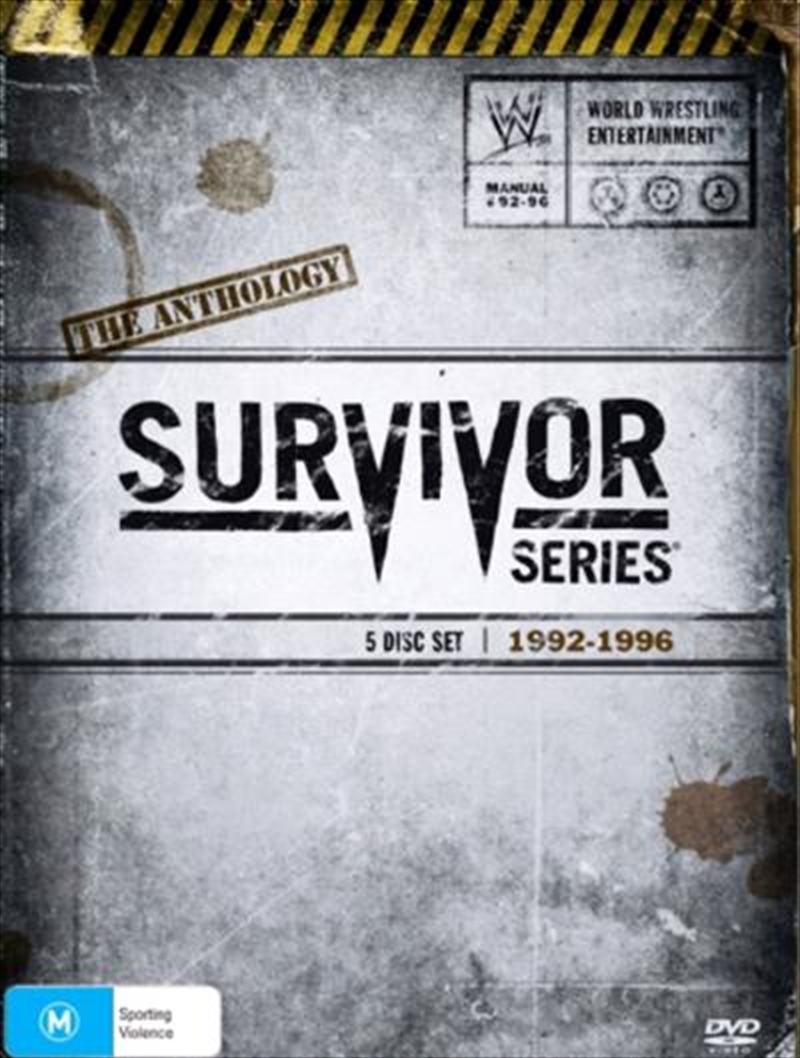 Buy WWE  Survivor Series Anthology 199296 DVD Online  Sanity