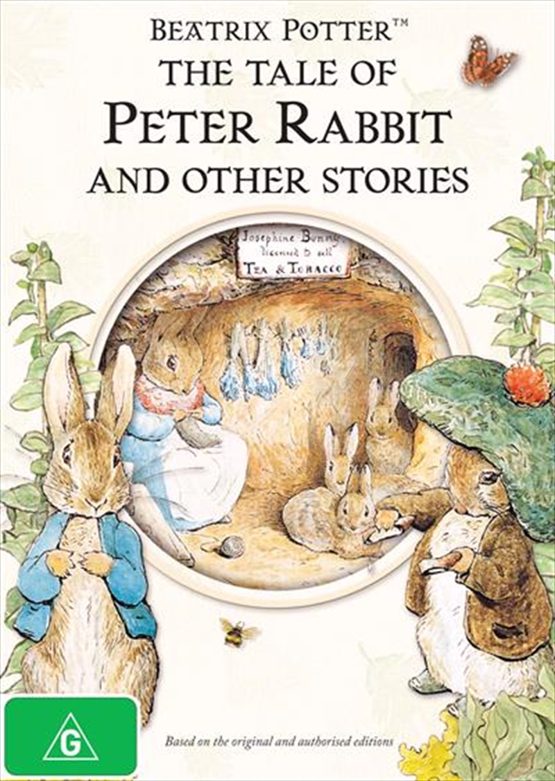 Page 53 of The Tale of the Flopsy Bunnies; Beatrix Potter - Framed