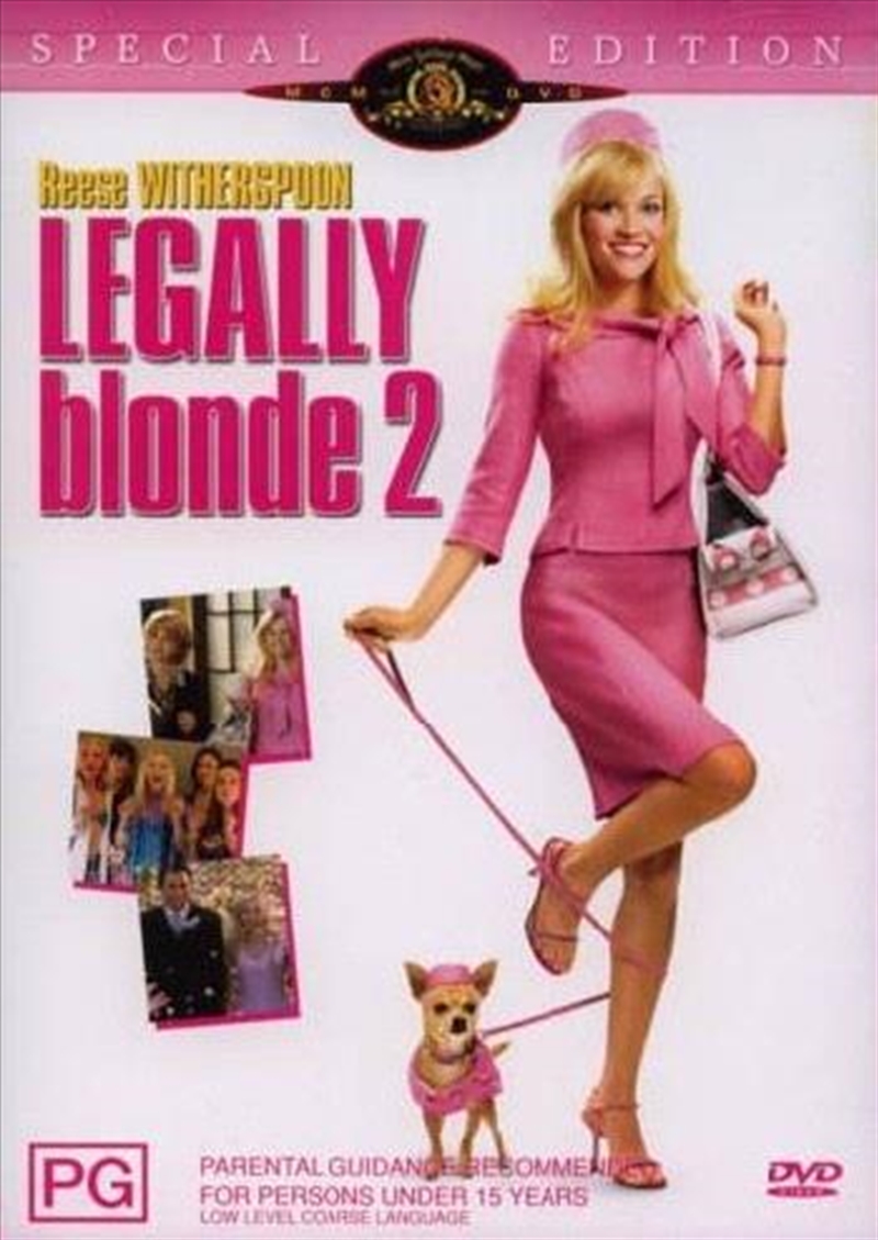 Legally Blonde 02 Red White And Blonde Comedy Dvd Sanity 7420