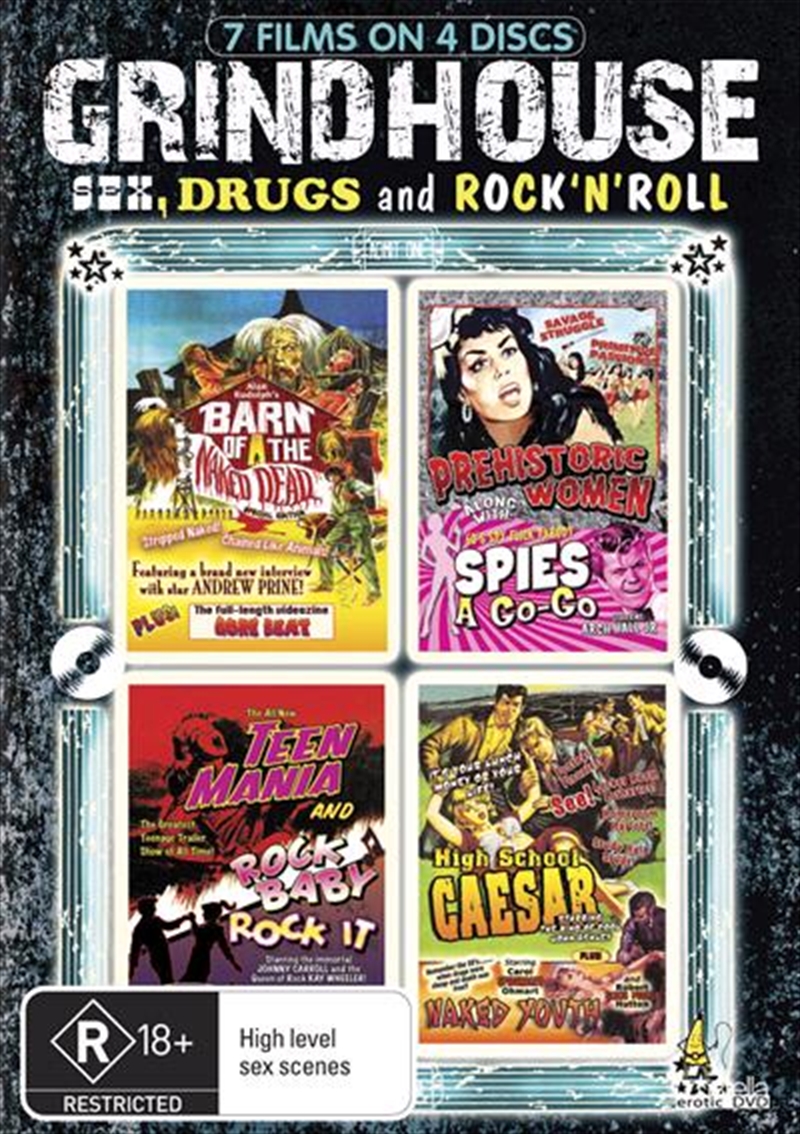 Buy Grindhouse Sex Drugs And Rock N Roll Box Set Dvd Online Sanity