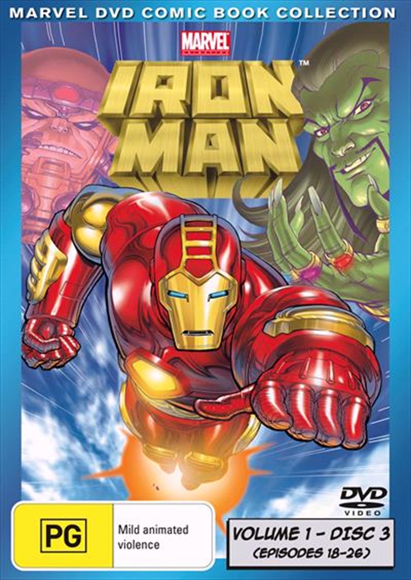 Marvel - Iron Man - Vol 1 - Disc 3/Product Detail/Animated