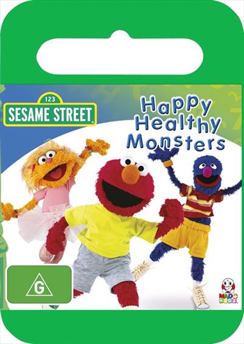 Sesame Street Happy Healthy Monsters Abc Dvd Sanity