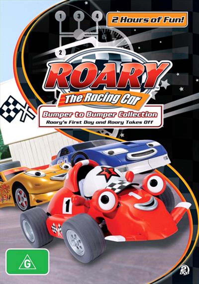 Roary The Racing Car Bumper To Bumper Collection Roary S First Day Roary Takes Off Animated Dvd Sanity