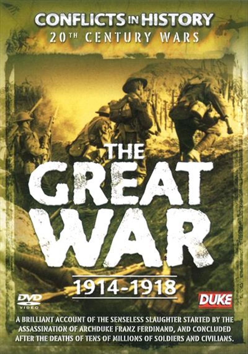 Conflicts In History: The Great War: 1914 - 1918/Product Detail/History