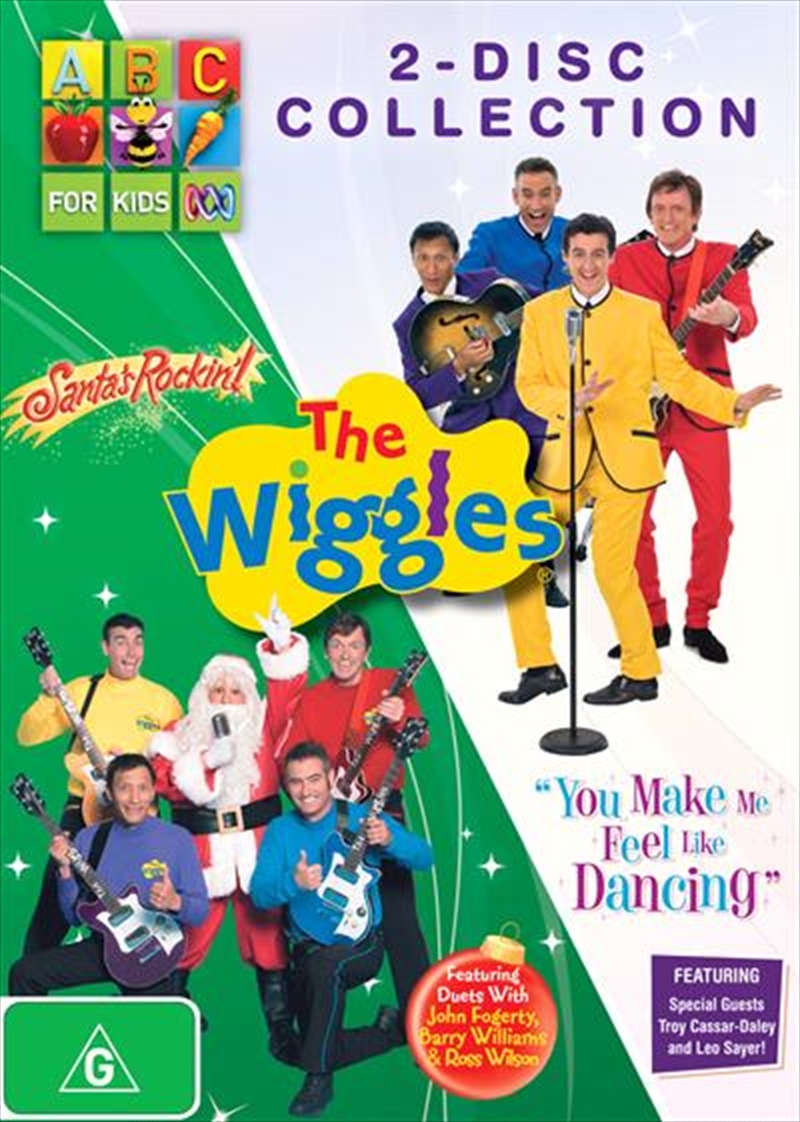 Wiggles - Santa's Rockin / You Make Me Feel Like Dancing, The ABC, DVD ...