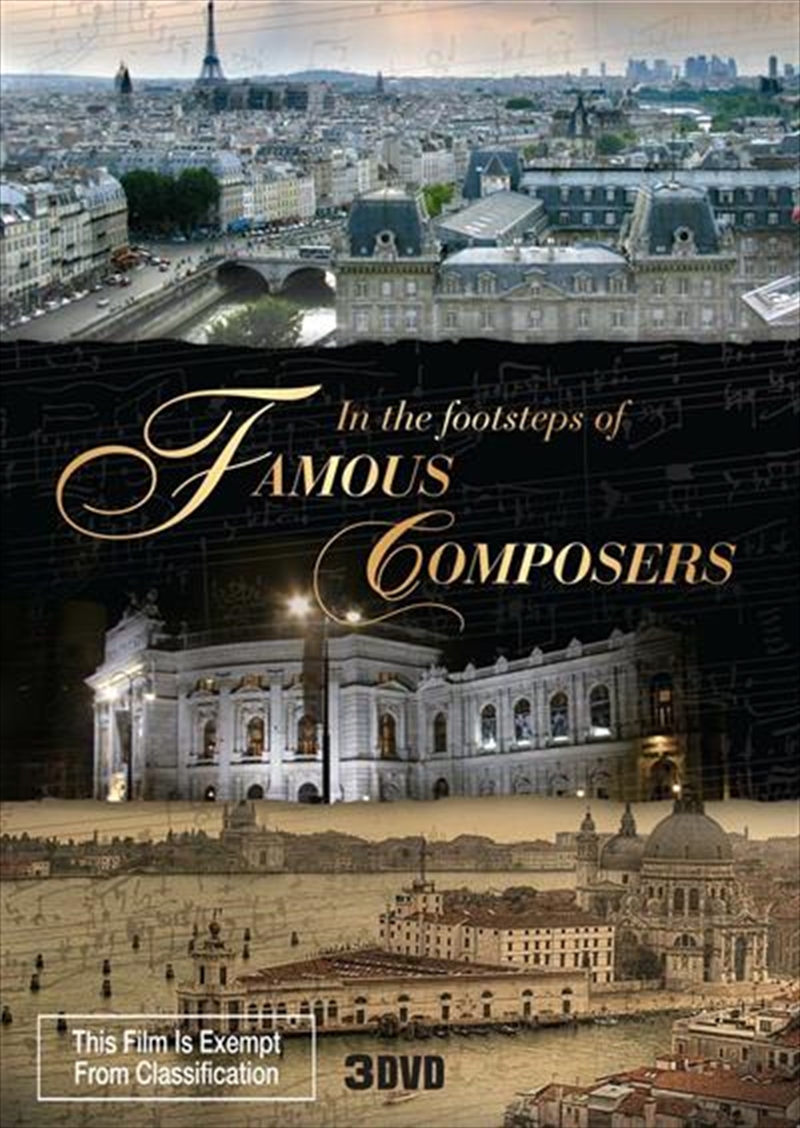 In The Footsteps Of Famous Composers/Product Detail/Documentary