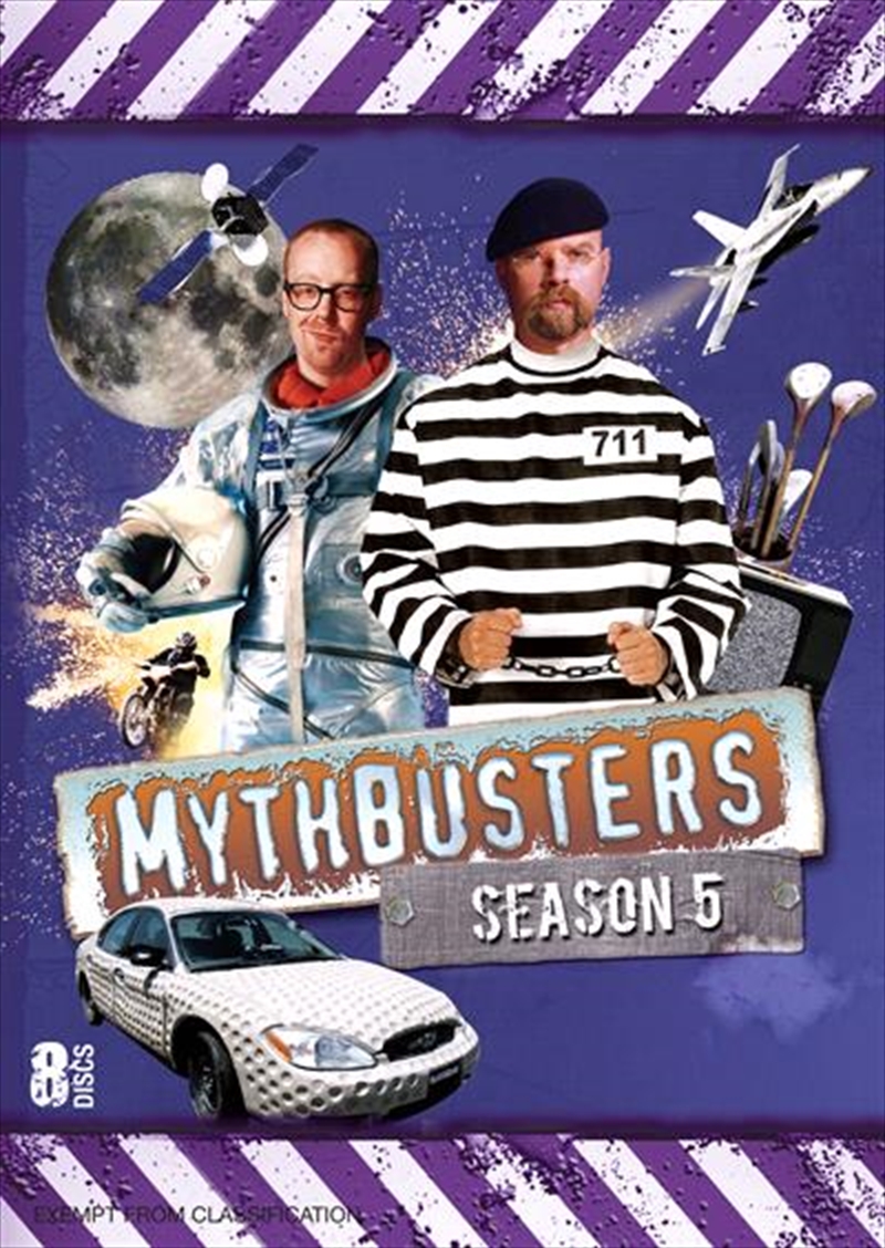 Buy Mythbusters Season 5 With Limited Edition TShirt DVD Online Sanity