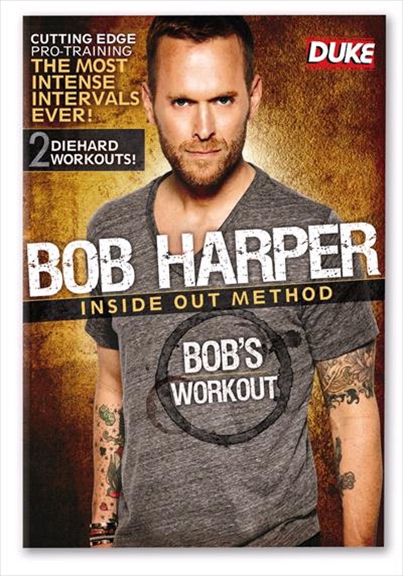 Buy Bob Harper Inside Out Method Bob's Workout DVD Online Sanity