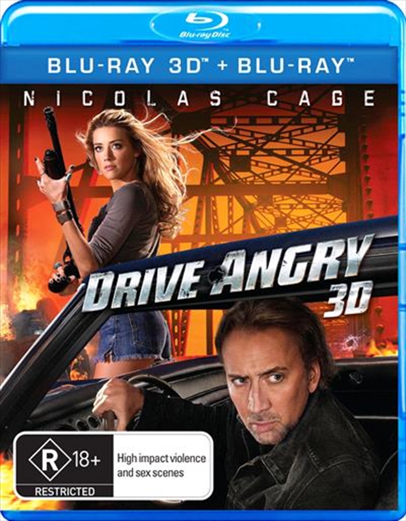 Buy Drive Angry 3D Blu-ray BLU-RAY 3D Online | Sanity