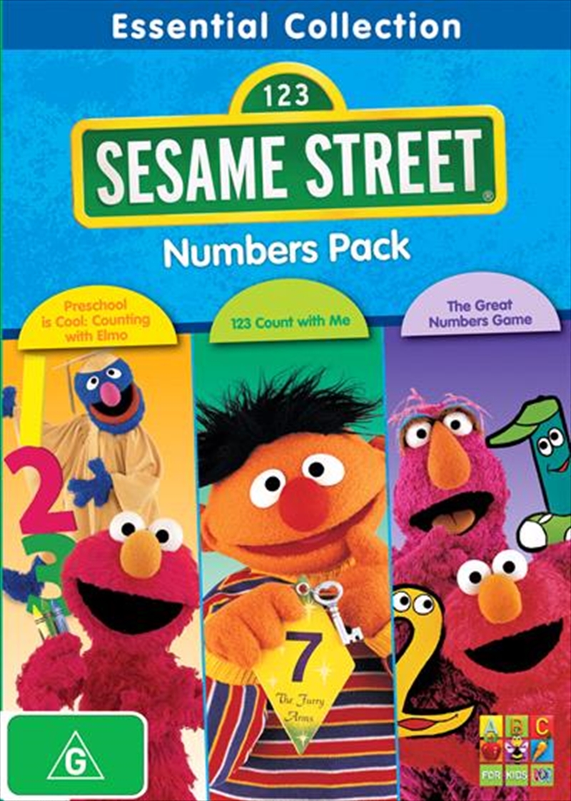 Sesame Street - Numbers  Triple Pack/Product Detail/ABC