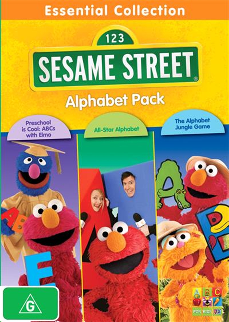 Sesame Street - Alphabet  Triple Pack/Product Detail/ABC