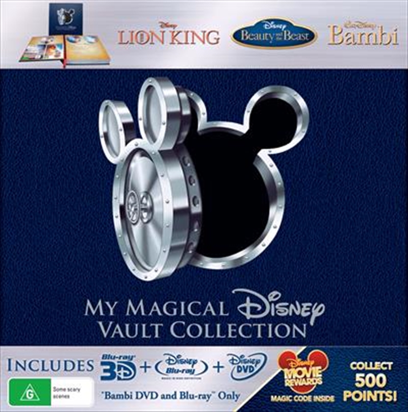 My Magical Disney Vault Collection  3D Blu-ray + 2D Blu-ray + DVD/Product Detail/Disney