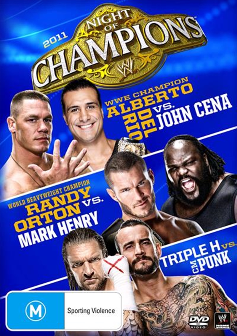 WWE - Night Of Champions 2011/Product Detail/Sport