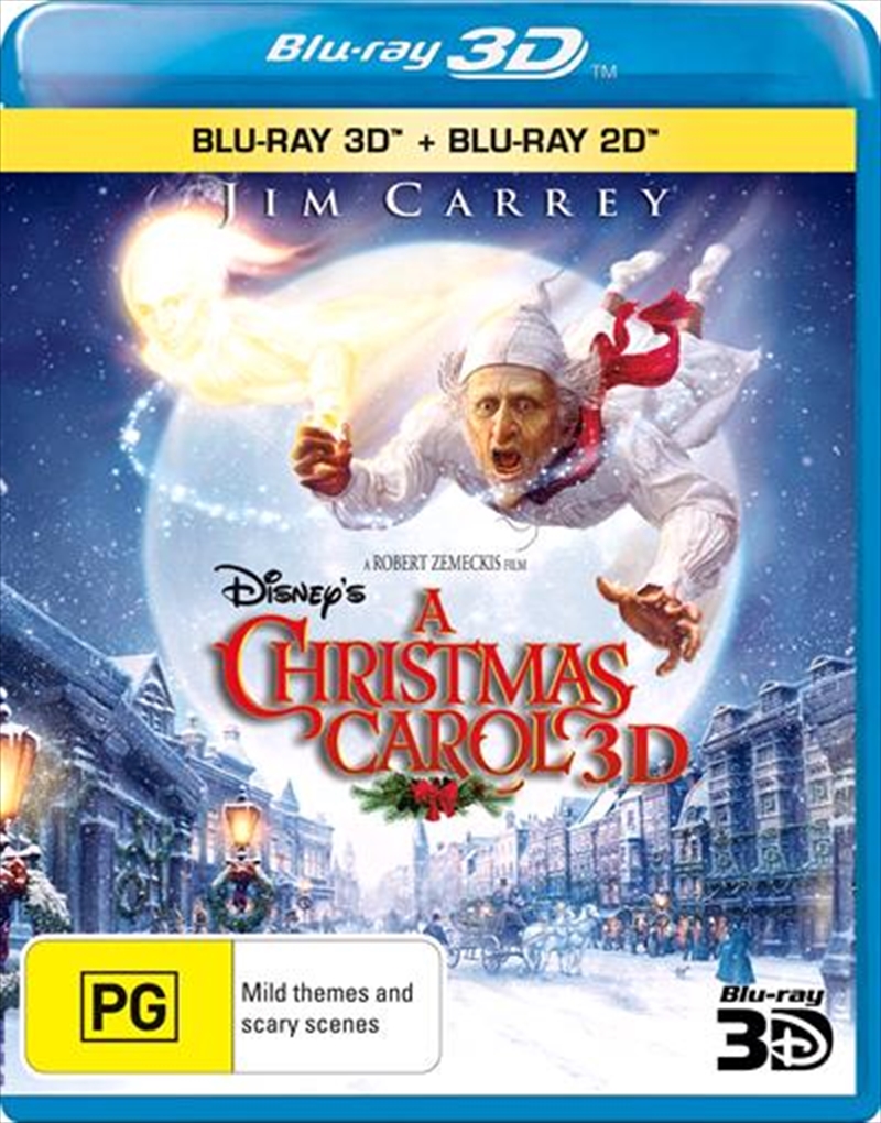 A Christmas Carol 3d Blu Ray 