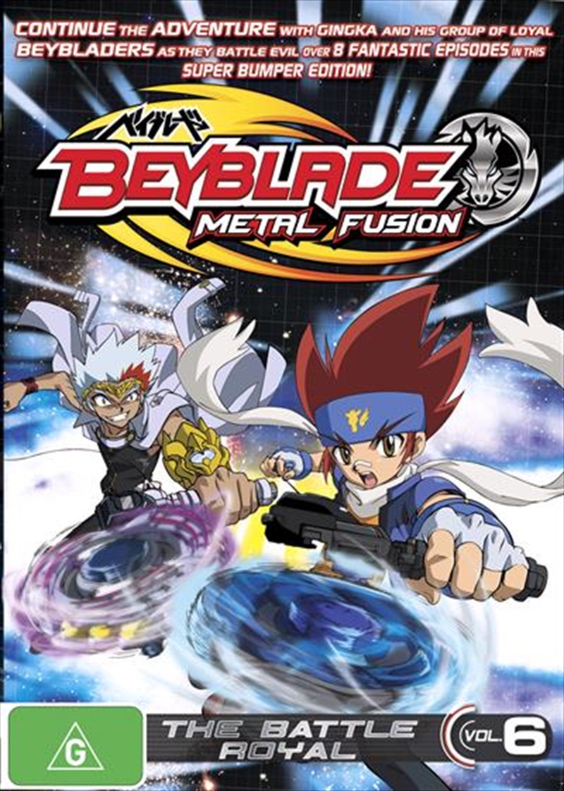 Buy Beyblade - The Battle Royal - Vol 6 DVD Online | Sanity