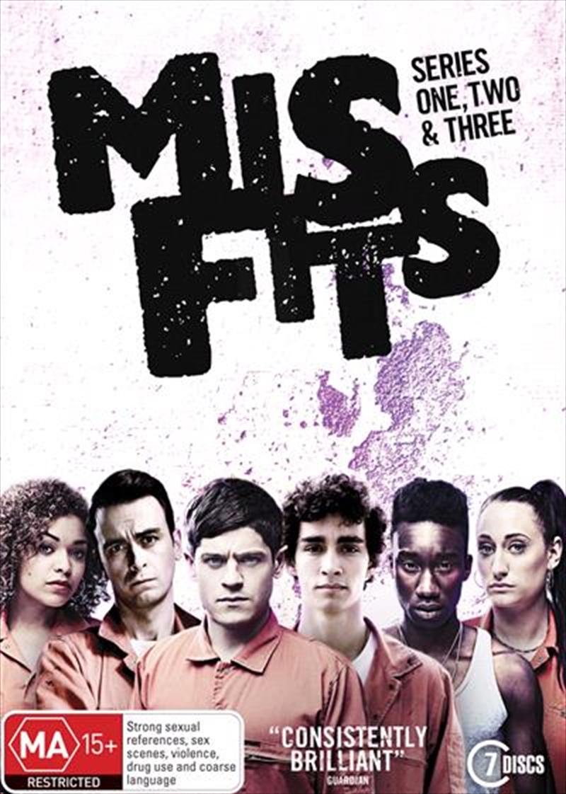 Misfits - Series 1-3  Boxset/Product Detail/ABC/BBC