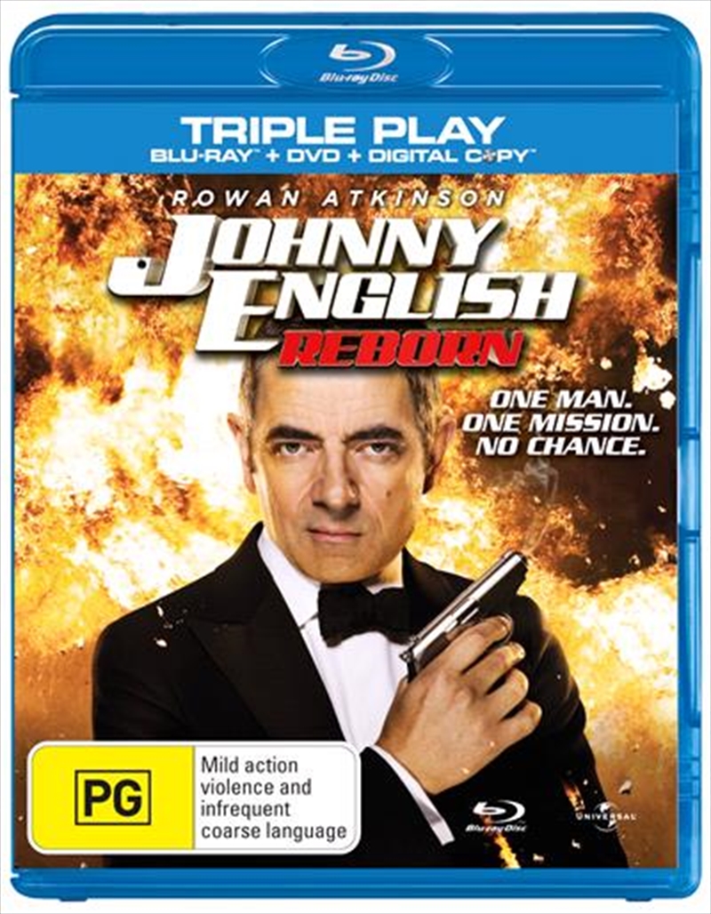 Johnny English Reborn  Blu-ray + DVD + Digital Copy - With O-Ring/Product Detail/Comedy