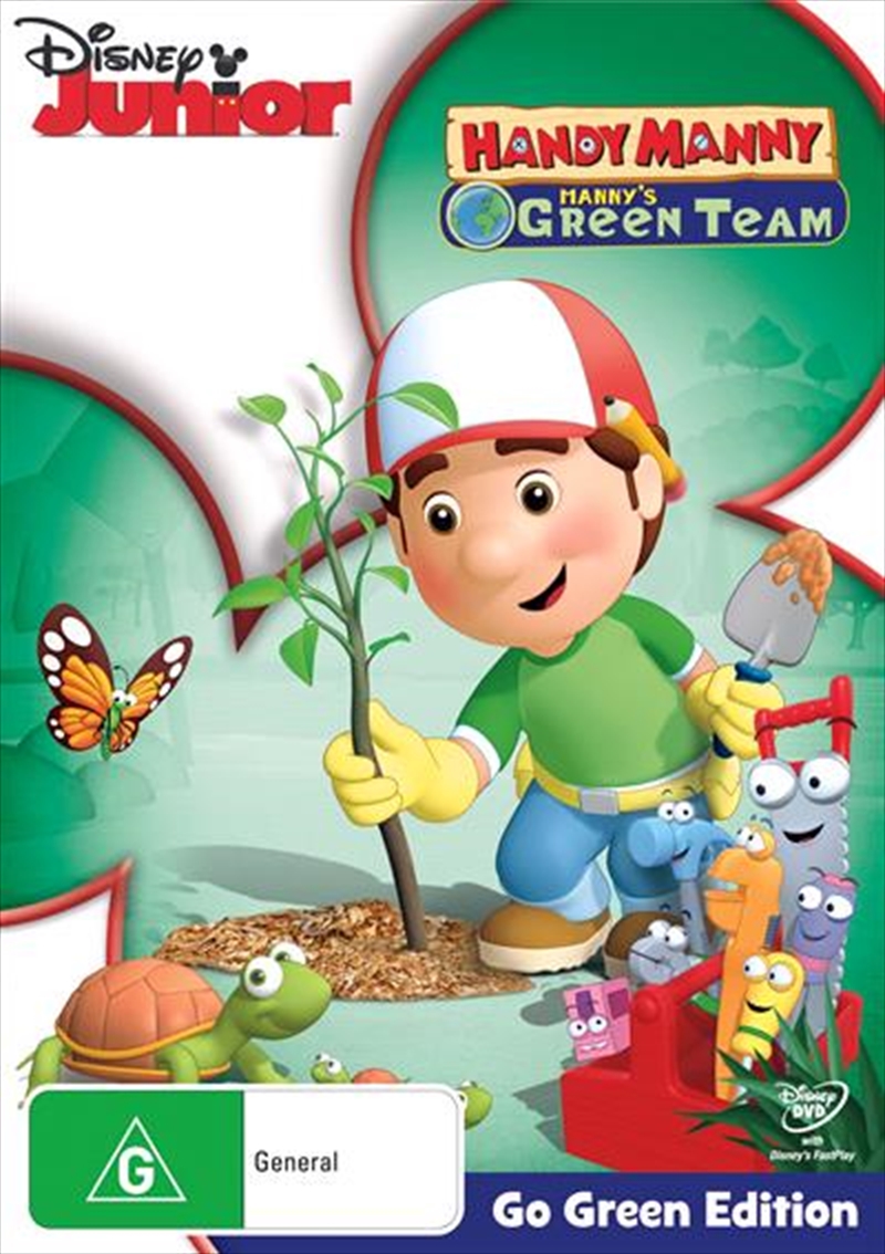 Handy Manny - Manny's Green Team Disney, DVD | Sanity