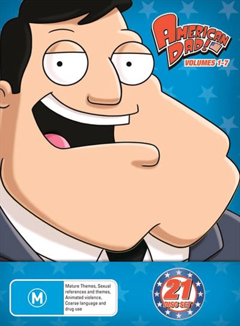 American Dad - Season 1-7 | Boxset Animated, DVD | Sanity