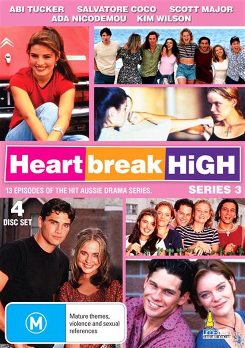 Heartbreak High Series 3 Drama, DVD Sanity