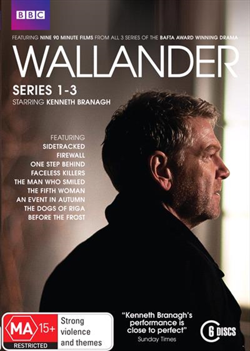 Buy Wallander - Series 1-3 Boxset DVD Online | Sanity