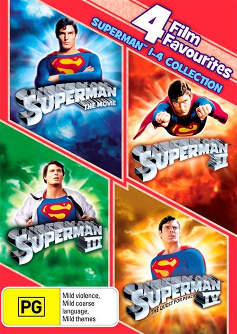 Superman - The Movie / Superman II / Superman III- Deluxe Edition ...