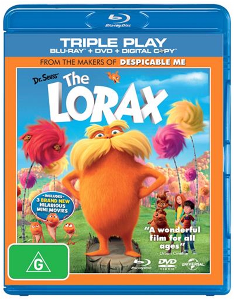 Dr. Seuss' The Lorax  Blu-ray + DVD + Digital Copy/Product Detail/Animated