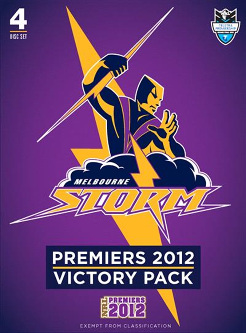 Nrl - Melbourne Storm 2012 Victory Pack Sport, Dvd 