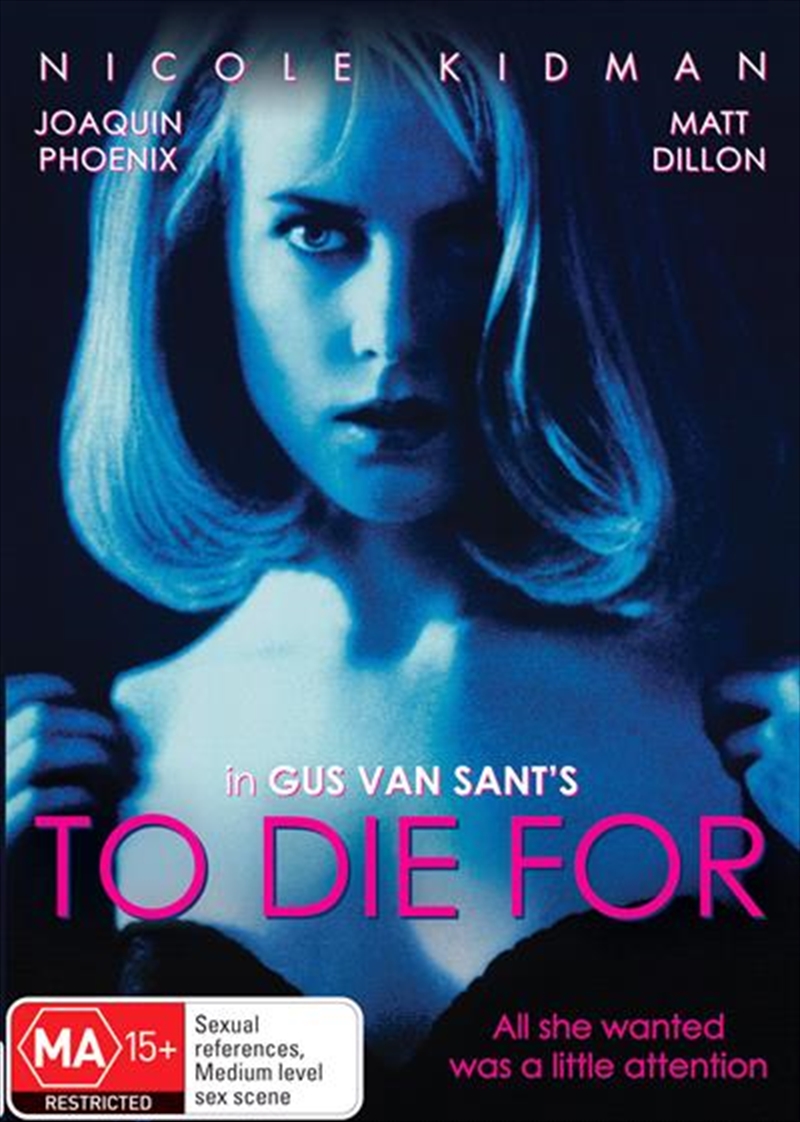Buy To Die For on DVD | Sanity