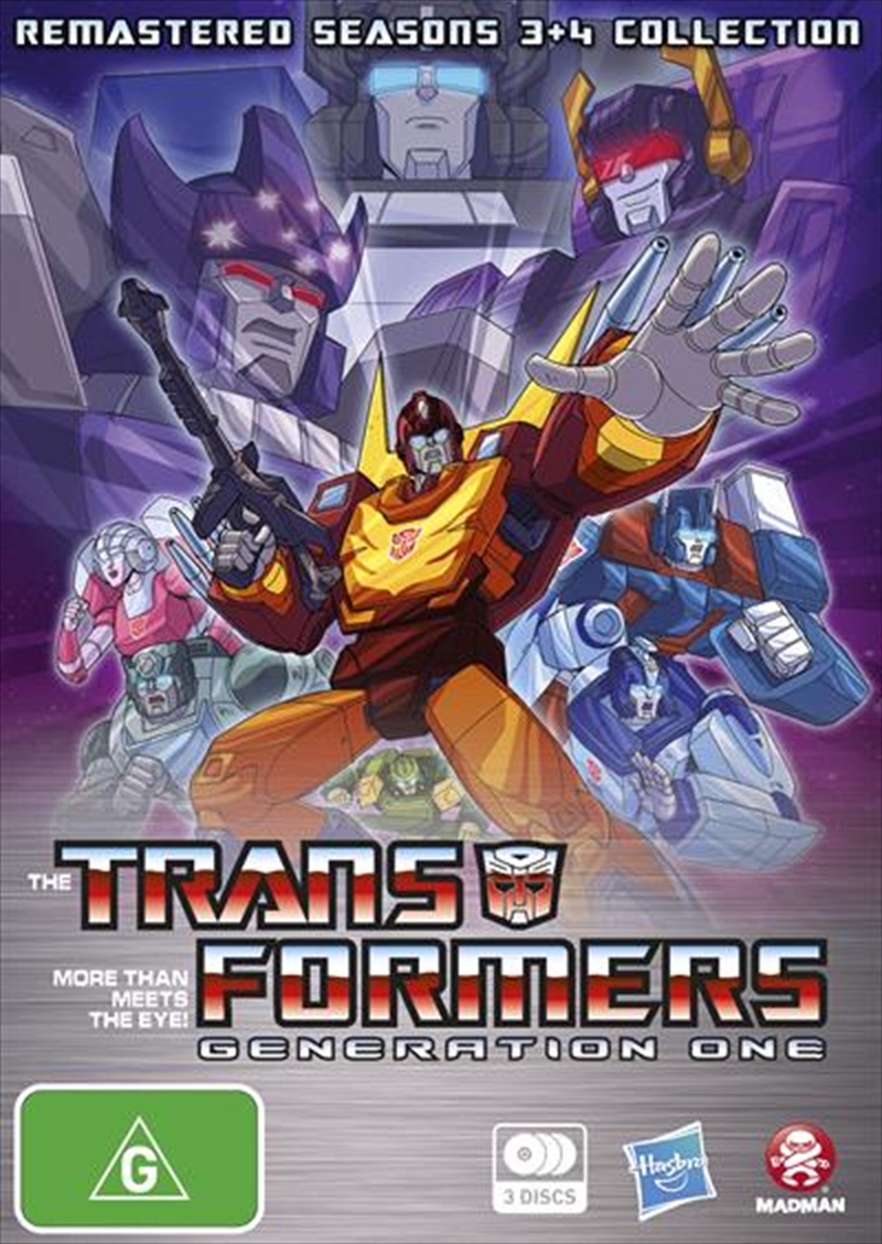 Transformers Generation 1 - Season 3-4  Remastered/Product Detail/Anime