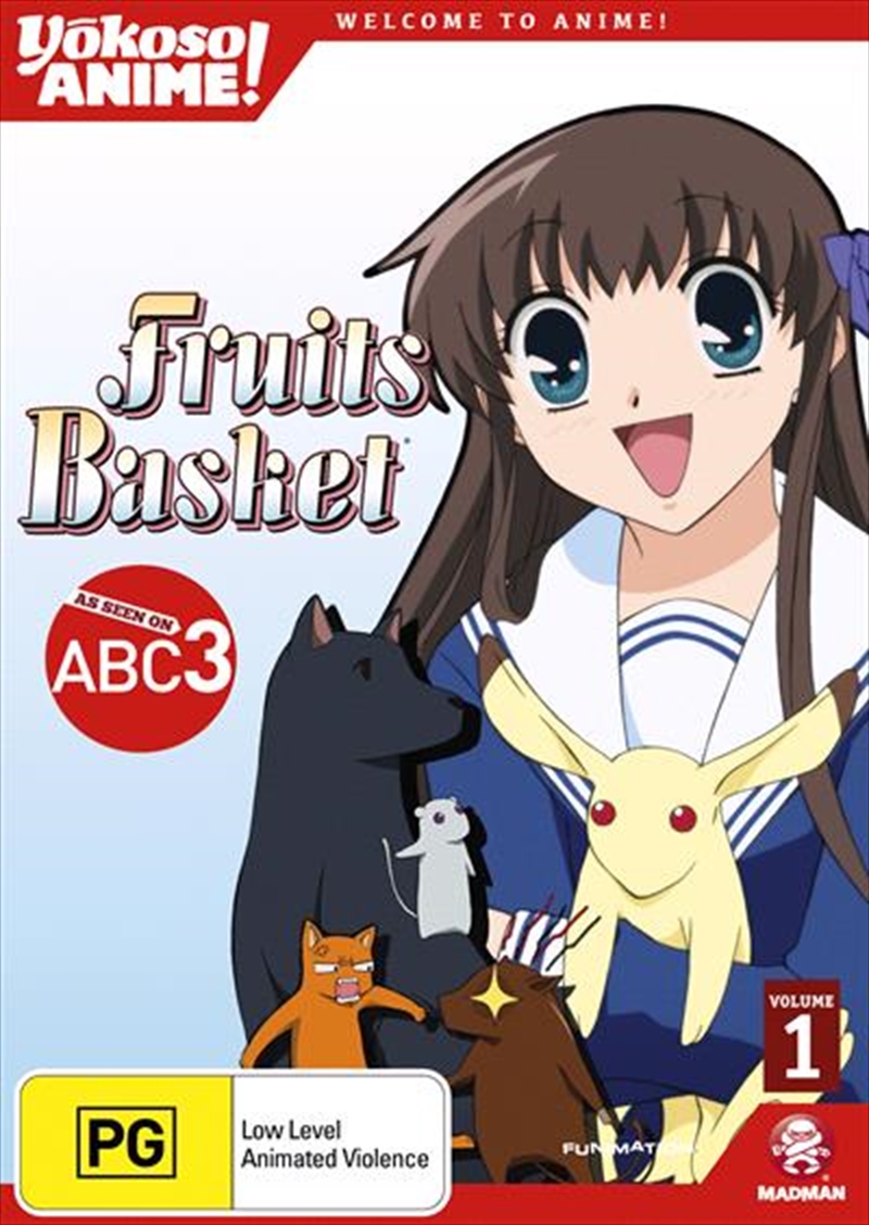 Fruits Basket - Vol 1  Yokoso Anime Edition/Product Detail/Anime