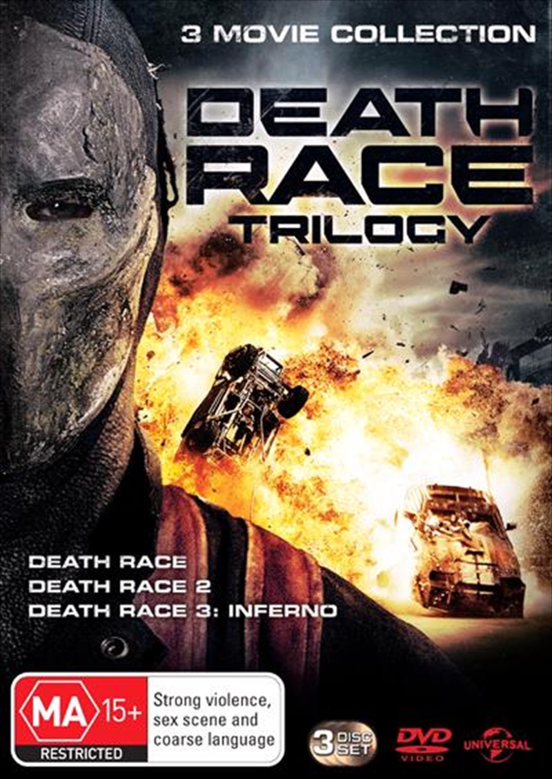 Buy Death Race Trilogy on DVD | Sanity