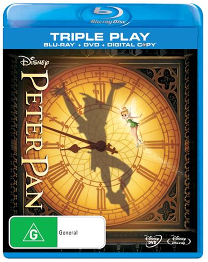 Peter Pan  Blu-ray + DVD + Digital Copy/Product Detail/Disney