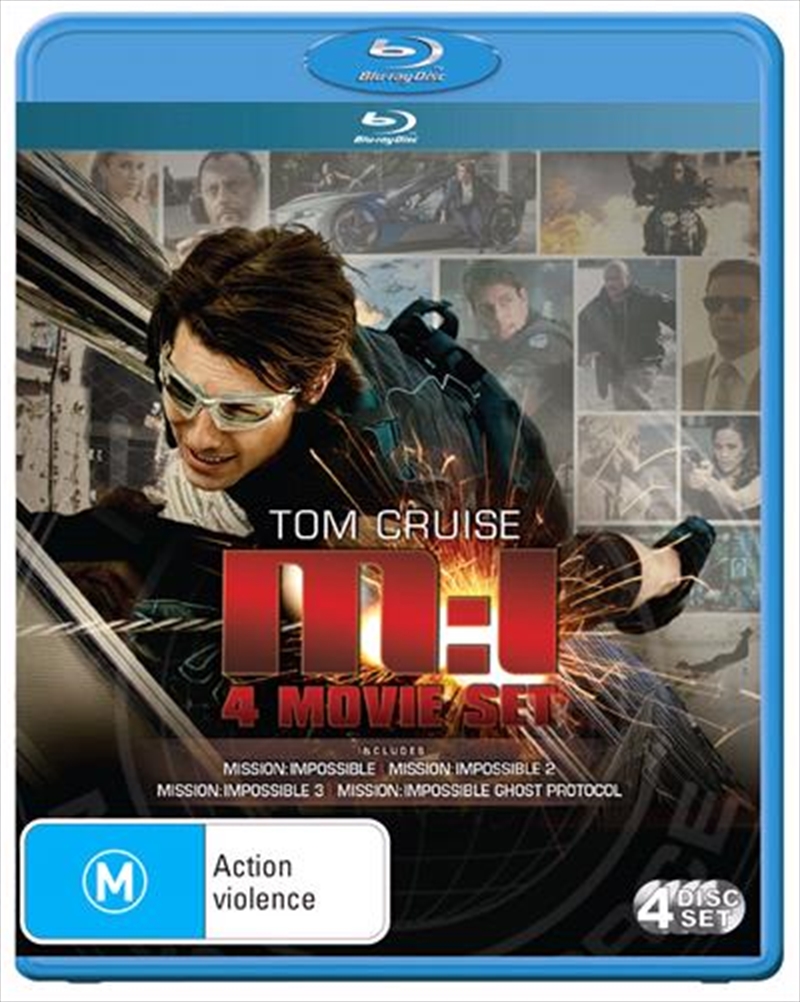 Buy Mission Impossible 4 Movie Set BLU-RAY Online | Sanity