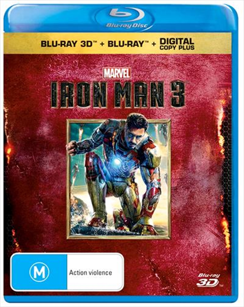 Iron Man 3  3D + 2D Blu-ray + Digital Copy/Product Detail/Movies